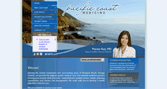 Desktop Screenshot of pacificcoastmedicine.com